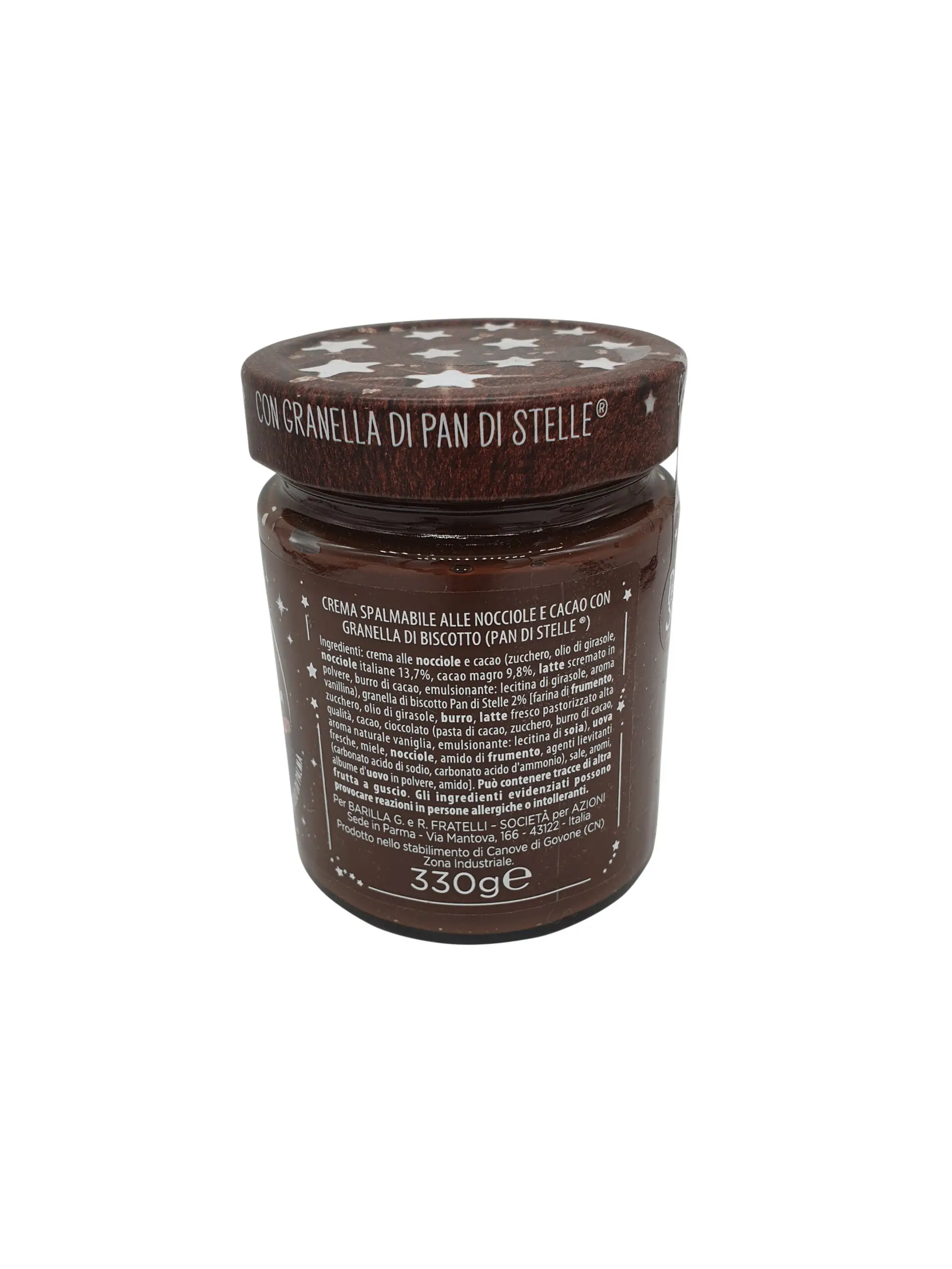 Pan Di Stelle Cream | Pan Di Stelle | Pan Di Stelle Cream | Hazelnut Paste | 11.64 Ounce Total Weight - Image 3
