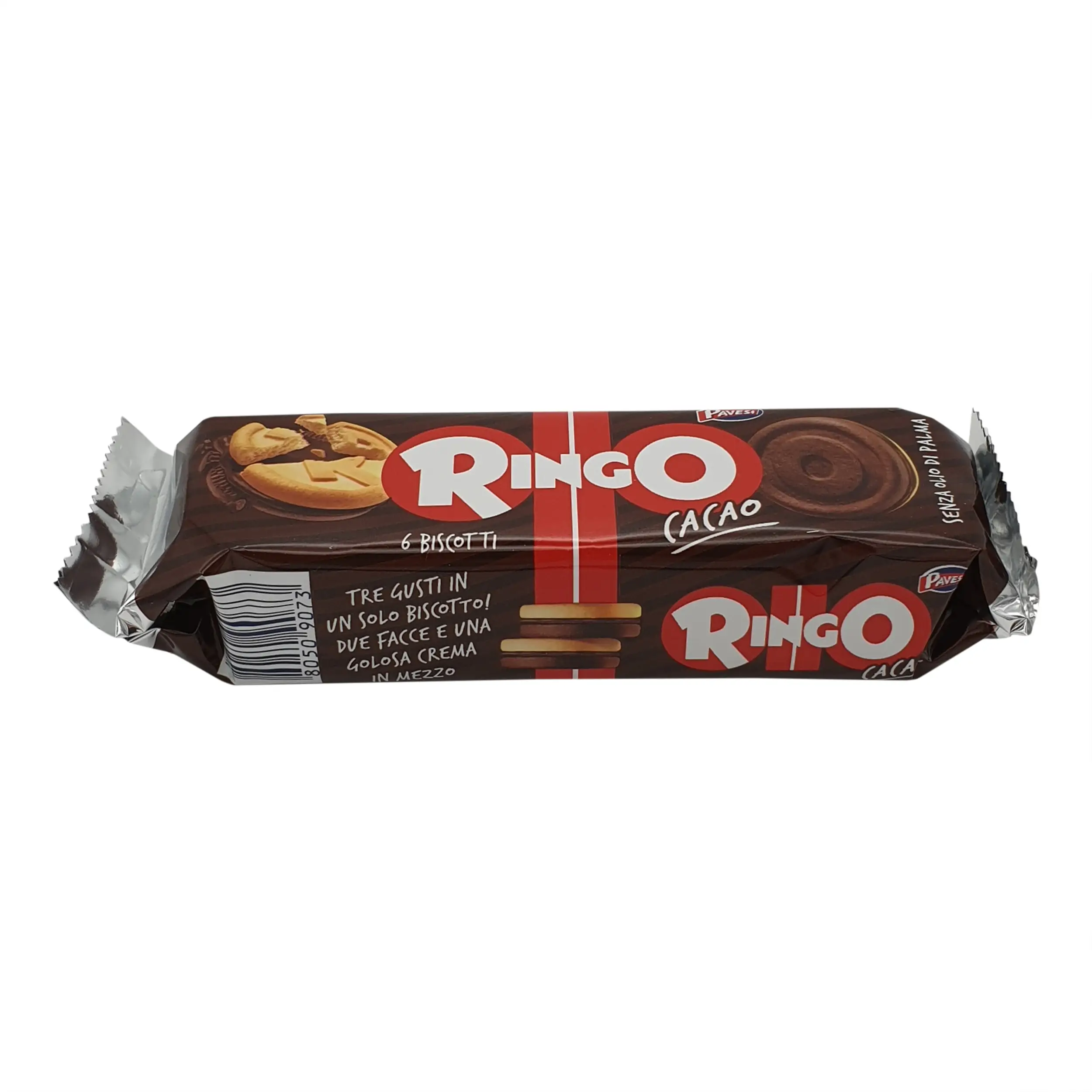 Pavesi | Italian Cookies | Pavesi, Ringo cacao 6x55g | Ringo Cookies | 11.64 Ounce Total Weight - Image 7