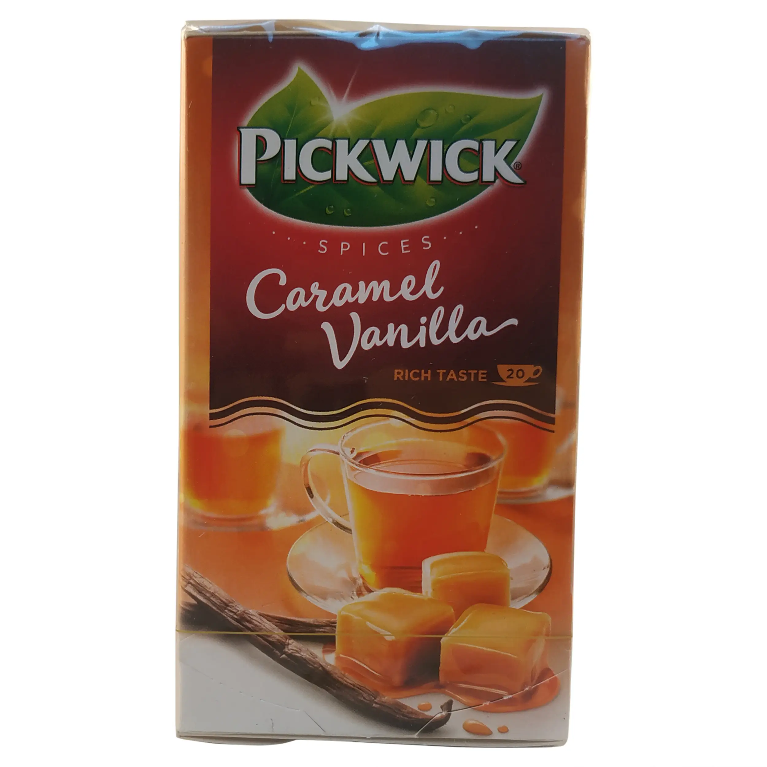 Pickwick Tea Bags | Caramel Vanilla Tea | 20 Pieces of Caramel Vanilla Tea | Winter Spice Tea | 1.05 Ounce Total Weight - Image 4