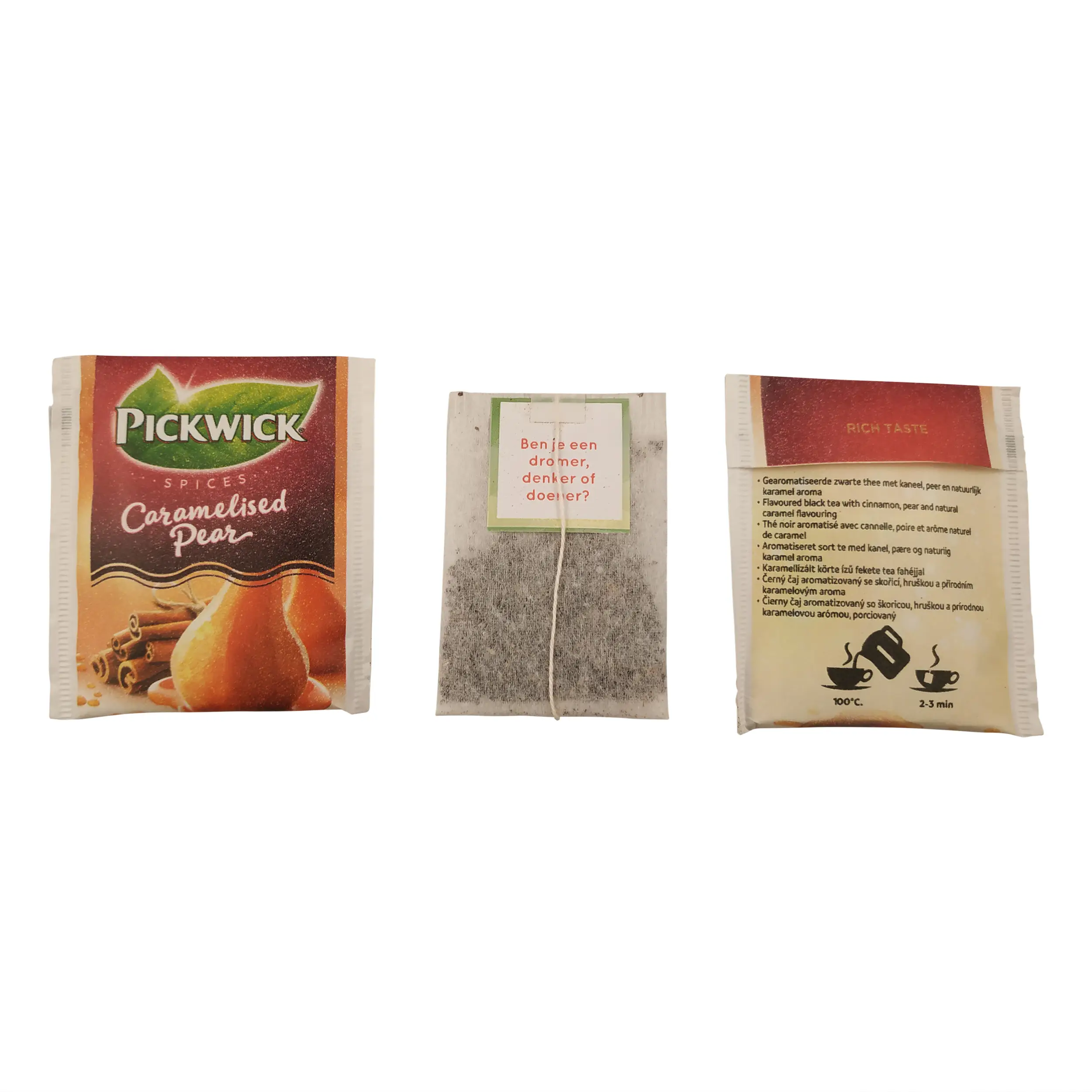Pickwick Tea | Caramel Tea | Delicious Black Tea Enriched With The Taste Of Caramel, Pear And Cinnamon | Dessert Tea | 1.05 Ounce Total Weight - Image 6