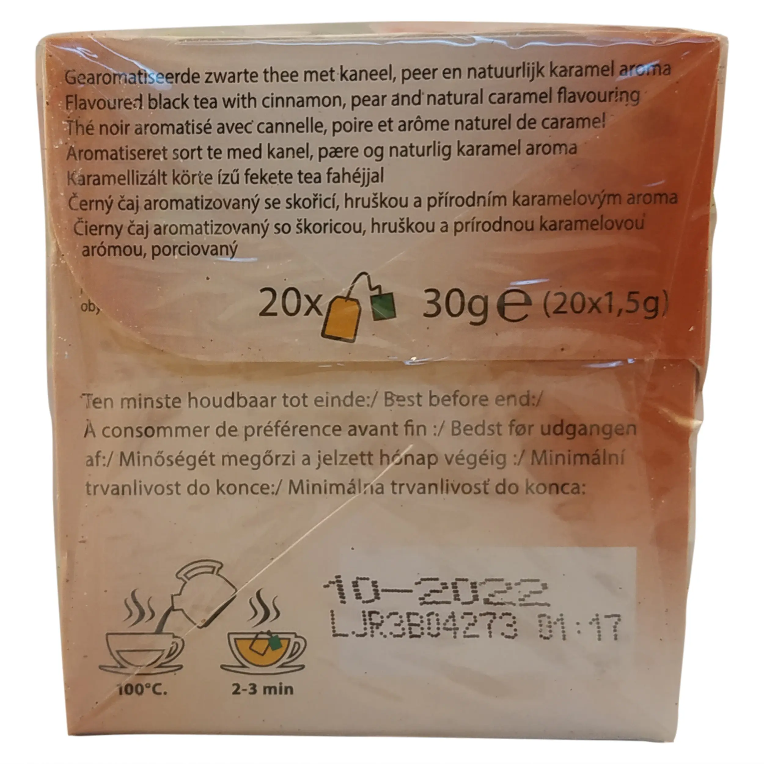 Pickwick Tea | Caramel Tea | Delicious Black Tea Enriched With The Taste Of Caramel, Pear And Cinnamon | Dessert Tea | 1.05 Ounce Total Weight - Image 2