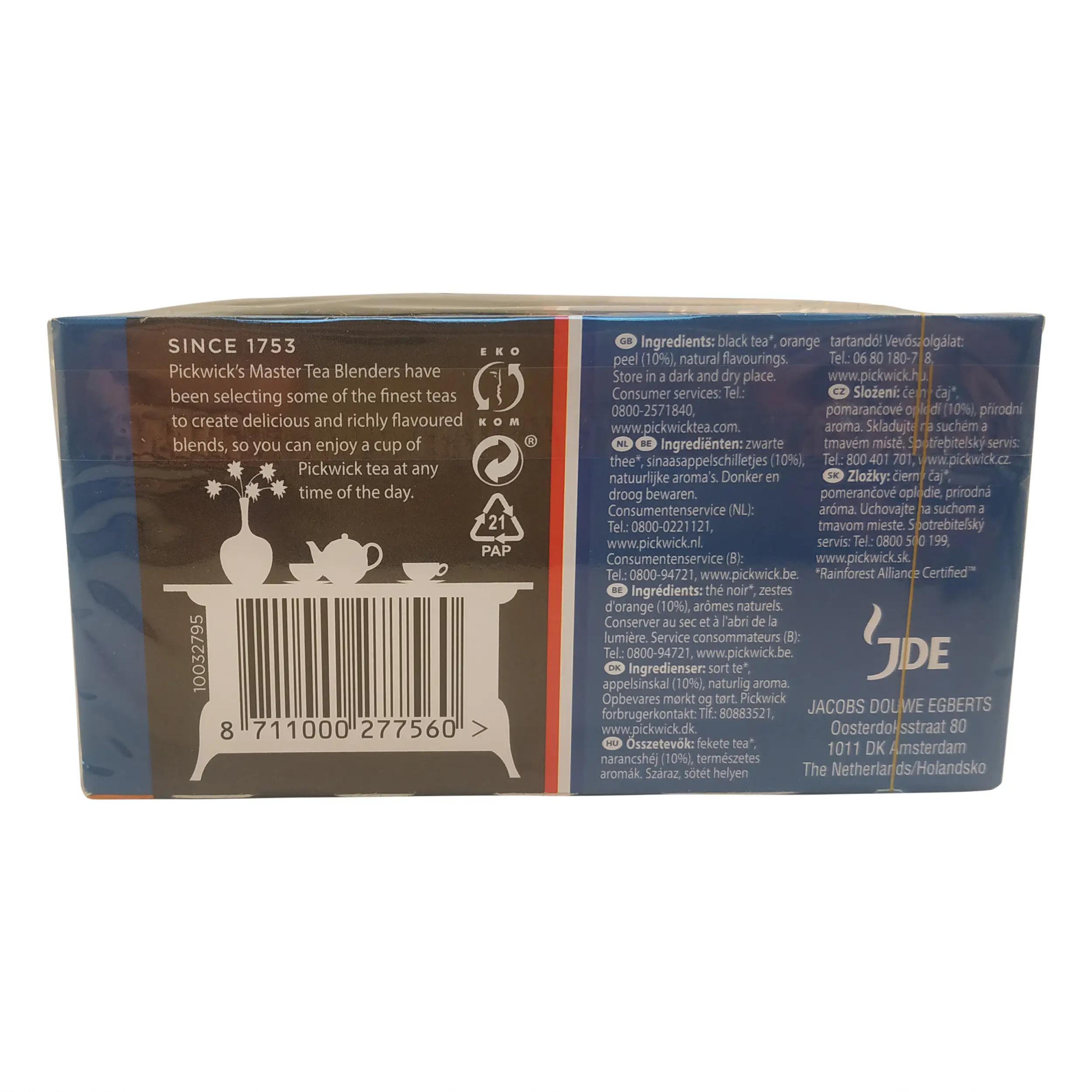 Pickwick Tea | Tea Sachets | Pickwick Dutch Black Tea - 20 Tea Bags | Fruity Tea | Ounce Total Weight - Image 5