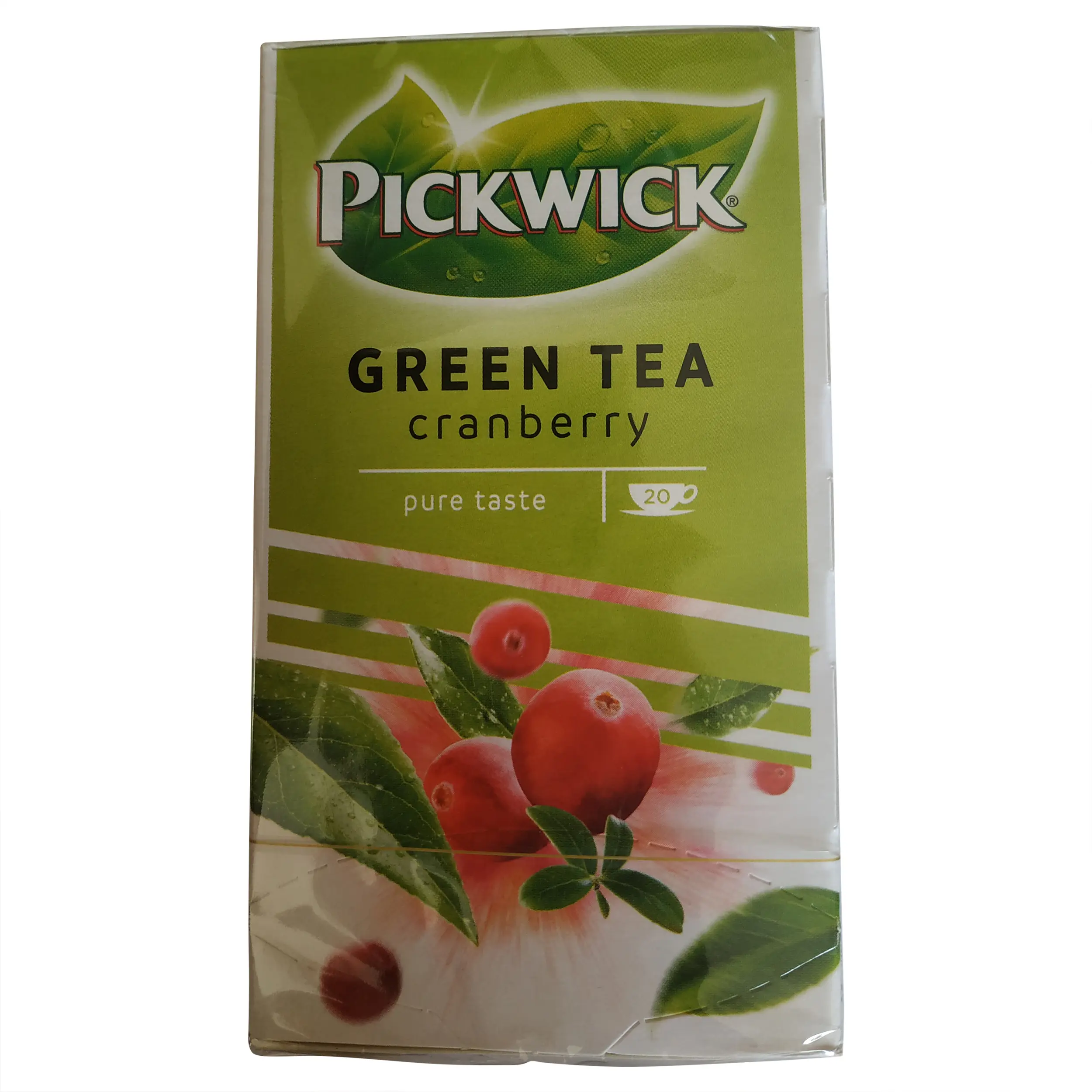 Pickwick Tea | Dutch Tea | Pickwick Green Tea Cranberry - 20 Bags | Pickwick Dutch Tea | 1.05 Ounce Total Weight - Image 3
