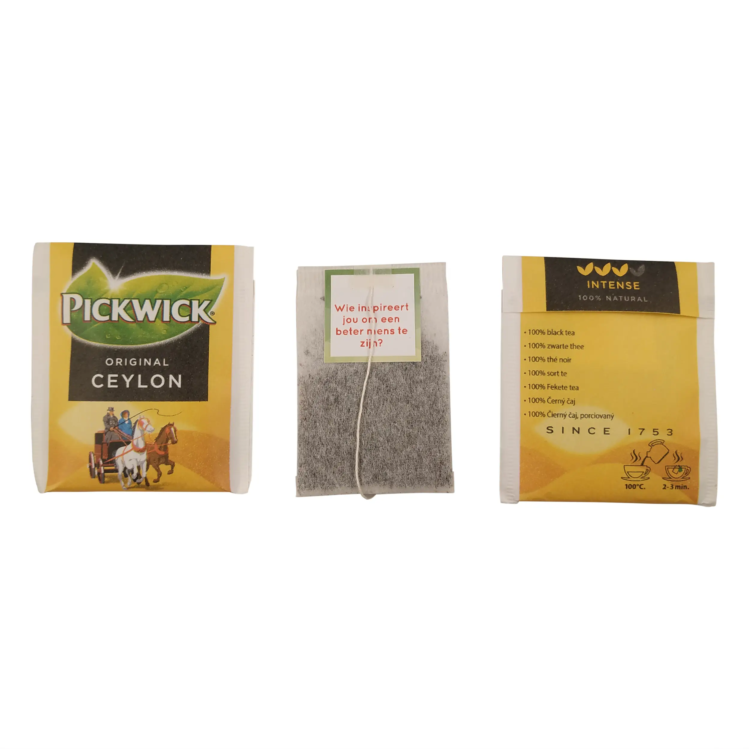 Chá Pickwick | Ceilão | Chá preto Pickwick Ceilão Earl Grey - 20 saquinhos de chá | Earl Grey | Peso total de 1,41 onças - Image 4