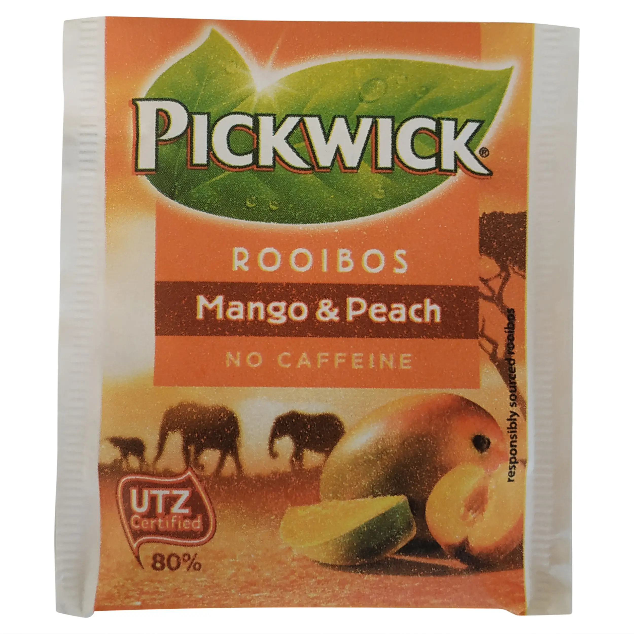 Pickwick Tea | Dutch Tea | Pickwick Rooibos Peach & Mango - Pack of 20 Bags | Pickwick Dutch Tea | 1.41 Ounce Total Weight - Image 4