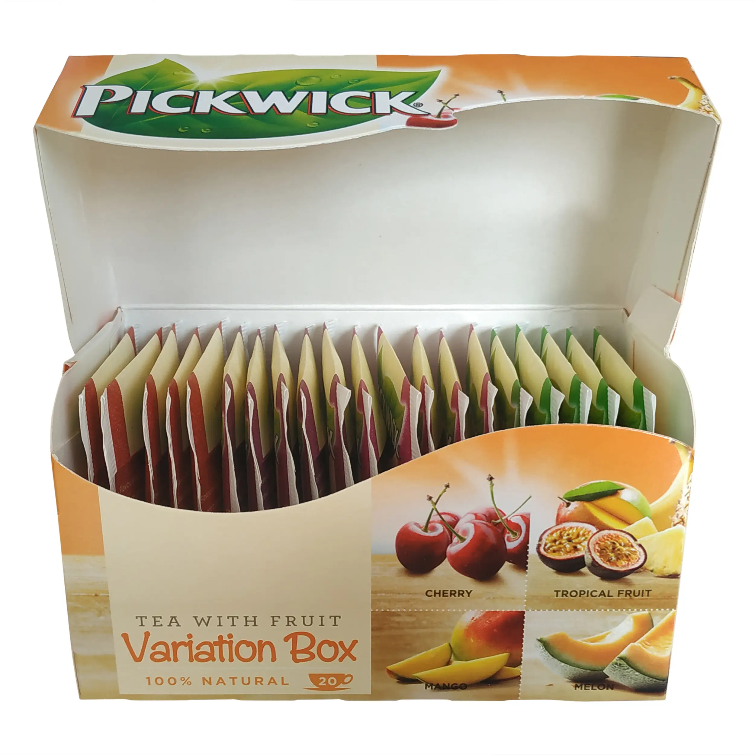 Pickwick Tea | Dutch Tea | Variation Box Orange - 20 Bags with 4 Flavors | Pickwick Dutch Tea | 1.05 Ounce Total Weight - Image 2