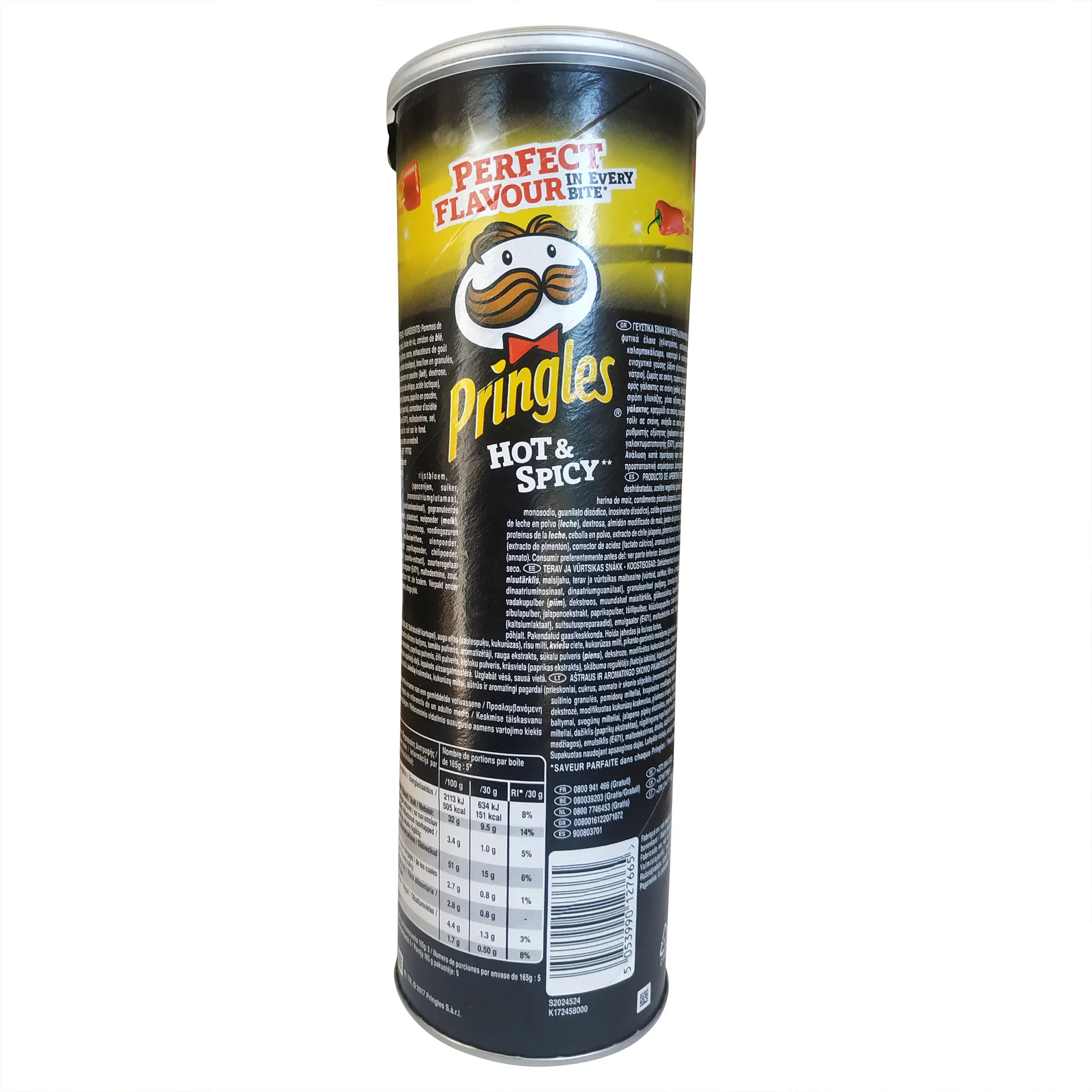Hot and Spicy Pringles | Pringles Crisps | Spicy Hot Pringles Chips | Pringles Hot and Spicy | 5.82 Ounce Total Weight - Image 3