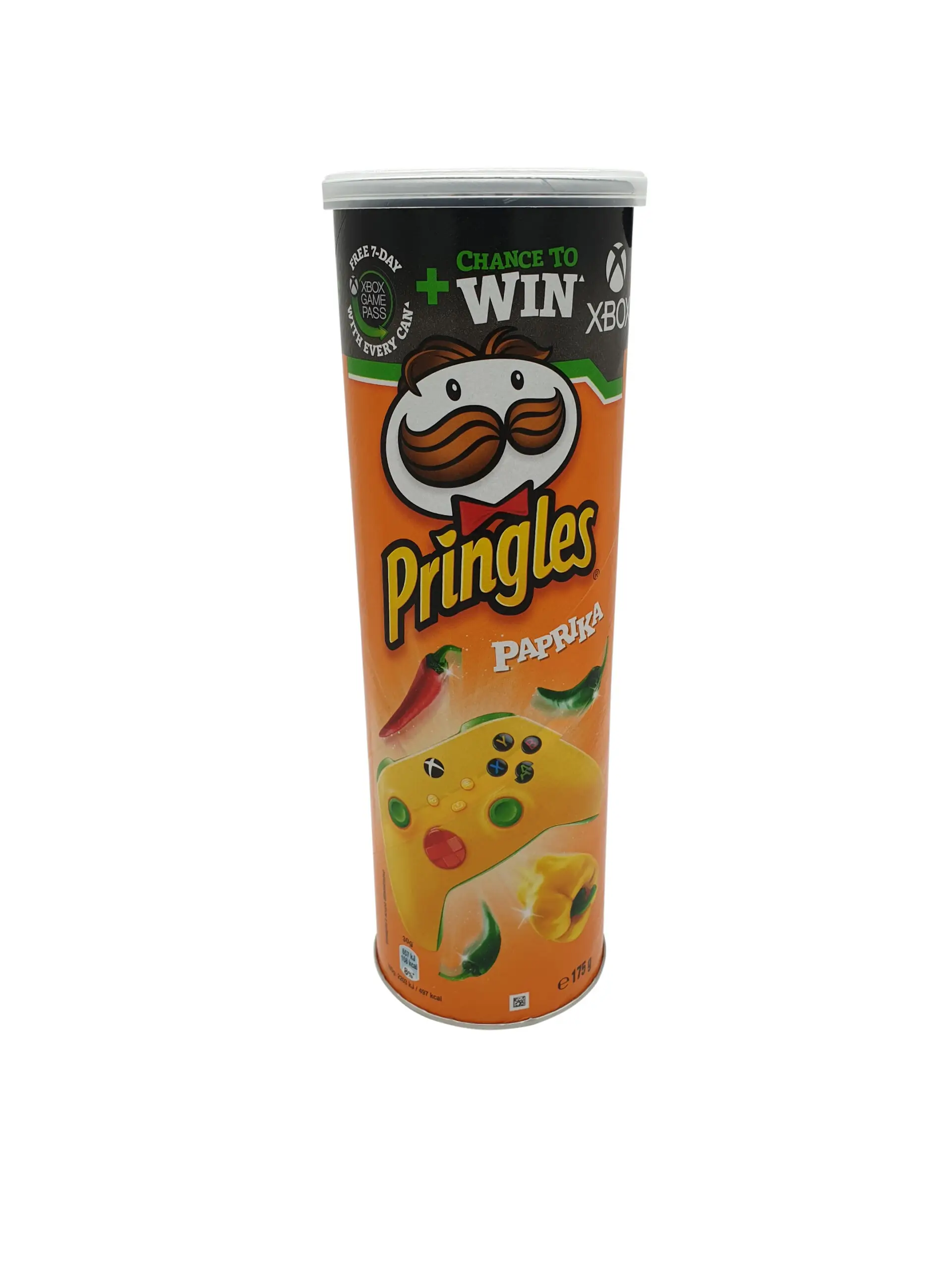 Paprika Pringles | Paprika Chips | Salty Paprika Pringles | Pringles Can | 6.17 Ounce Total Weight
