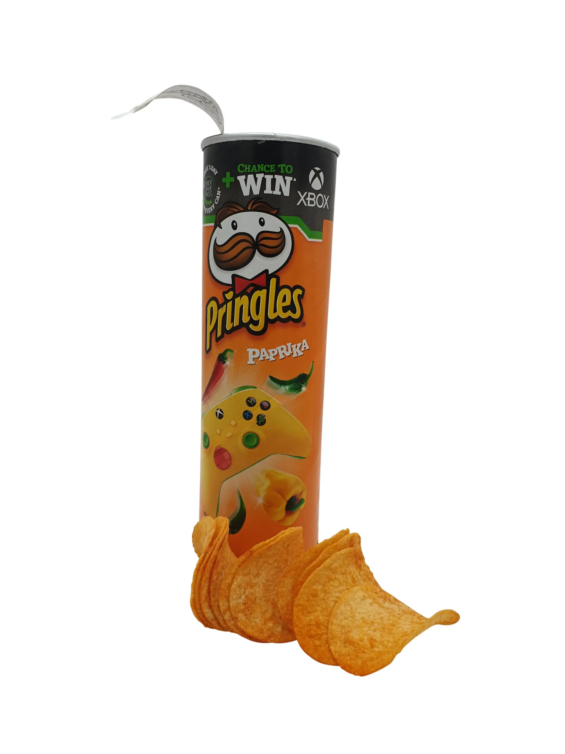 Paprika Pringles | Paprika Chips | Salty Paprika Pringles | Pringles Can | 6.17 Ounce Total Weight - Image 2