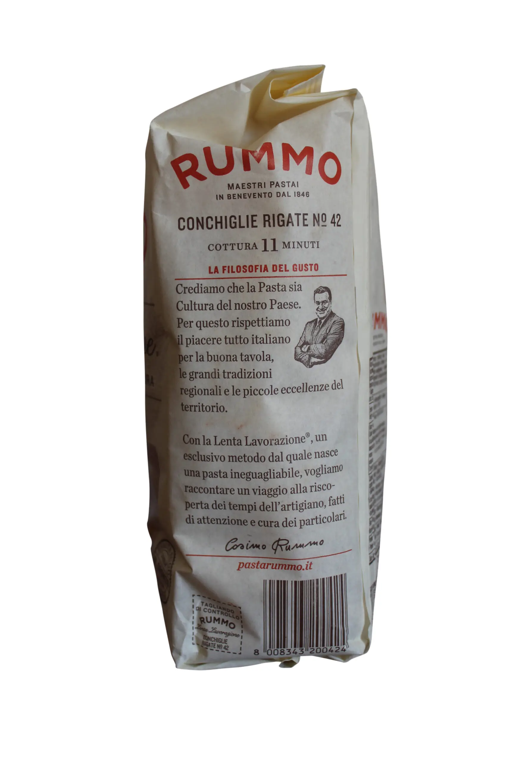 Rummo Pasta | Conchiglie Pasta | Rummo Conchiglie Pasta | Rummo | 17.63 Ounce Total Weight - Image 6