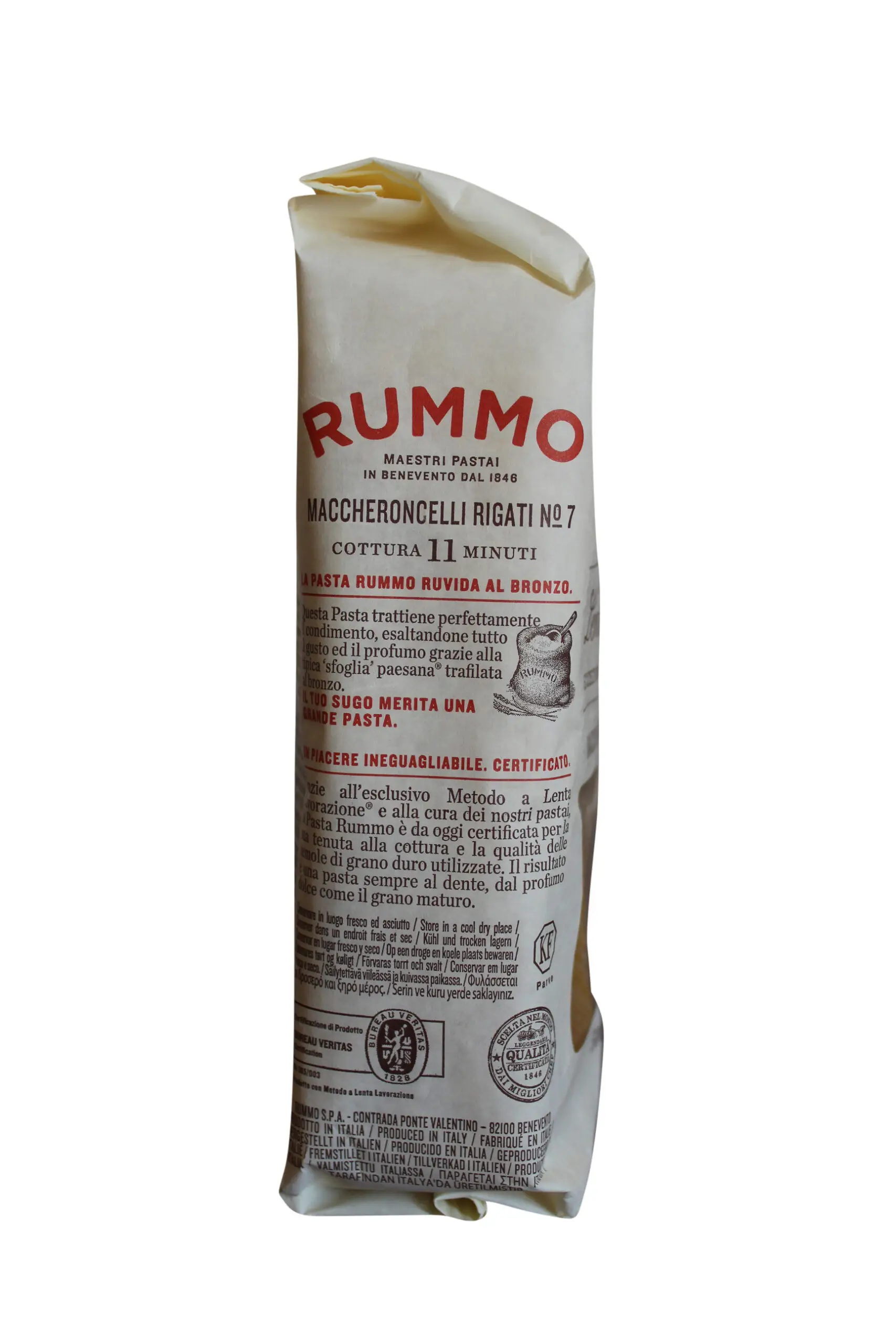 Rummo Pasta | Pasta Rummo | Rummo Maccheroncini Rigati Pasta | Rummo | 17.63 Ounce Total Weight - Image 4