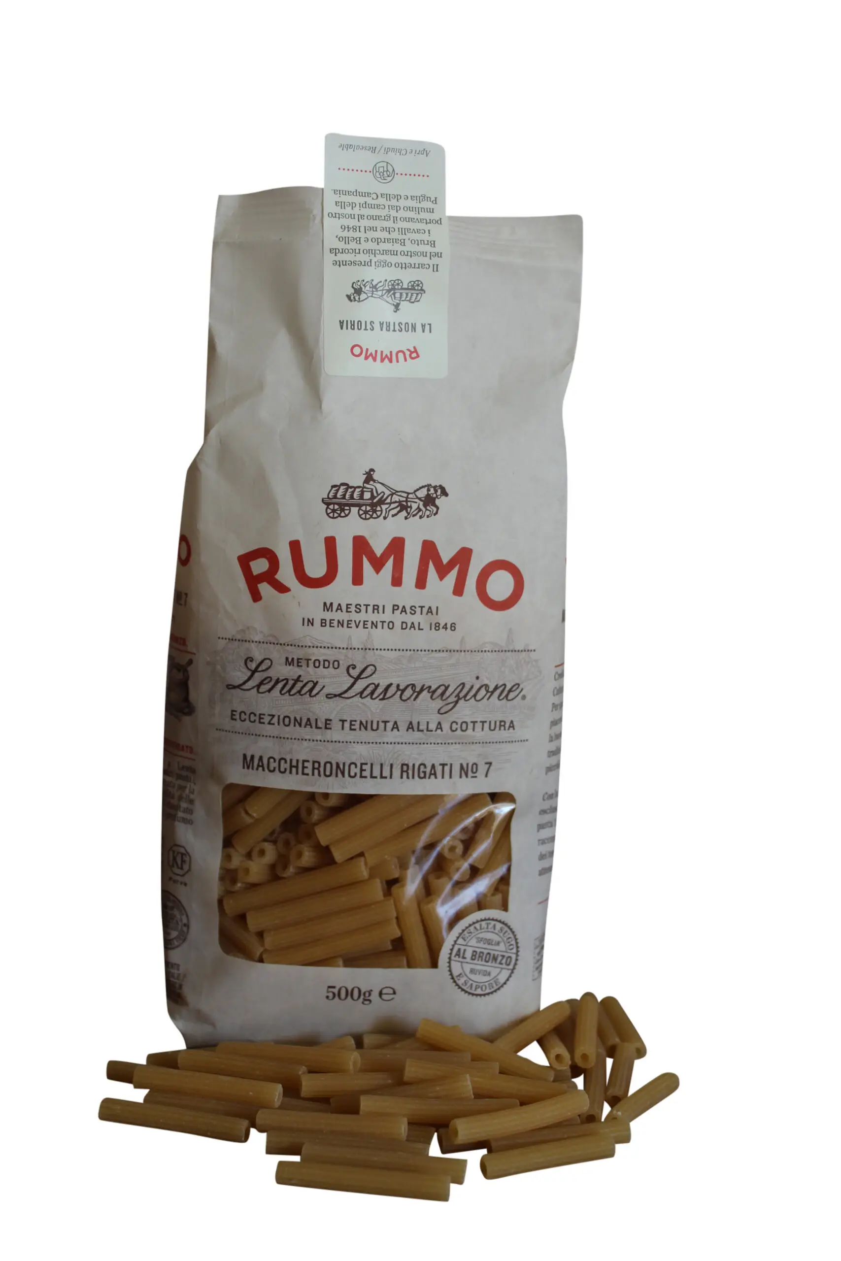 Rummo Pasta | Pasta Rummo | Rummo Maccheroncini Rigati Pasta | Rummo | 17.63 Ounce Total Weight - Image 3