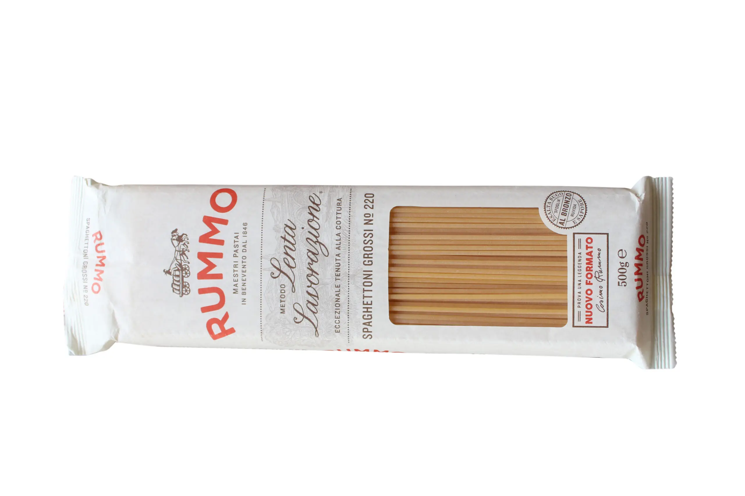 Rummo Spaghetti | Thick Spaghetti | Rummo Thick Spaghetti | Rummo | 17.63 Ounce Total Weight