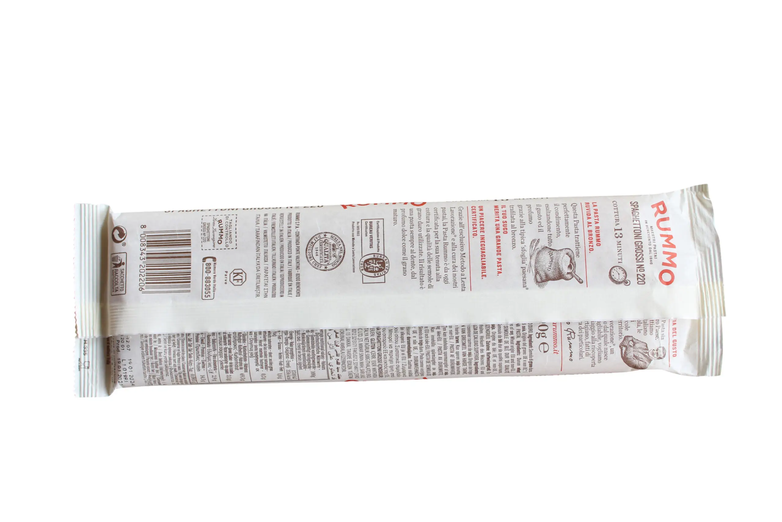 Rummo Spaghetti | Thick Spaghetti | Rummo Thick Spaghetti | Rummo | 17.63 Ounce Total Weight - Image 4