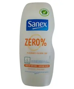 Sanex Shower Gel | Sanex Body Wash | Sanex Zero% Dry Skin Shower Gel | Sanex Zero Shower Gel | 8.81 Ounce Total Weight