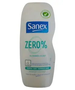 Sanex Shower Gel | Sanex Body Wash | Sanex Zero% Normal Skin Shower Gel | Sanex Zero Shower Gel | 8.81 Ounce Total Weight