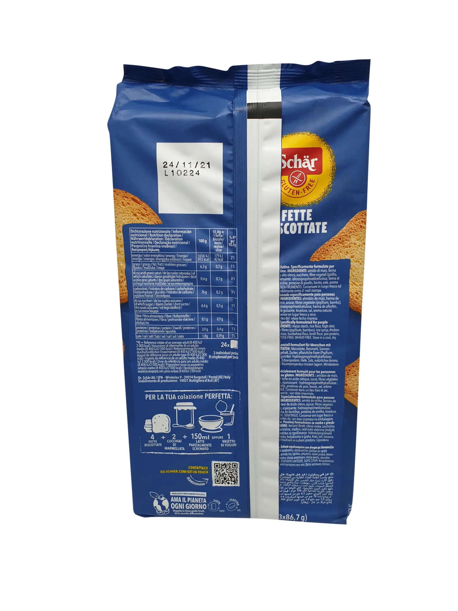 Schar | Schar Bread | Schar Rusks Bread | Rusks | 9.17 Ounce Total Weight - Image 4