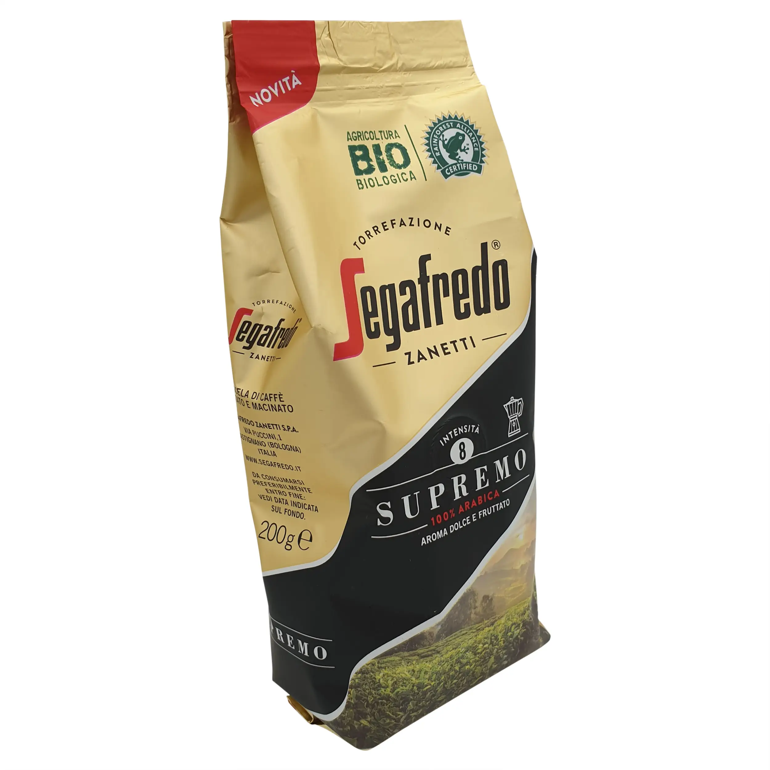 Segafredo Zanetti | Segafredo | Segafredo Zanetti Supremo Ground Coffee | Segafredo Ground Coffee | 7.05 Ounce Total Weight - Image 4