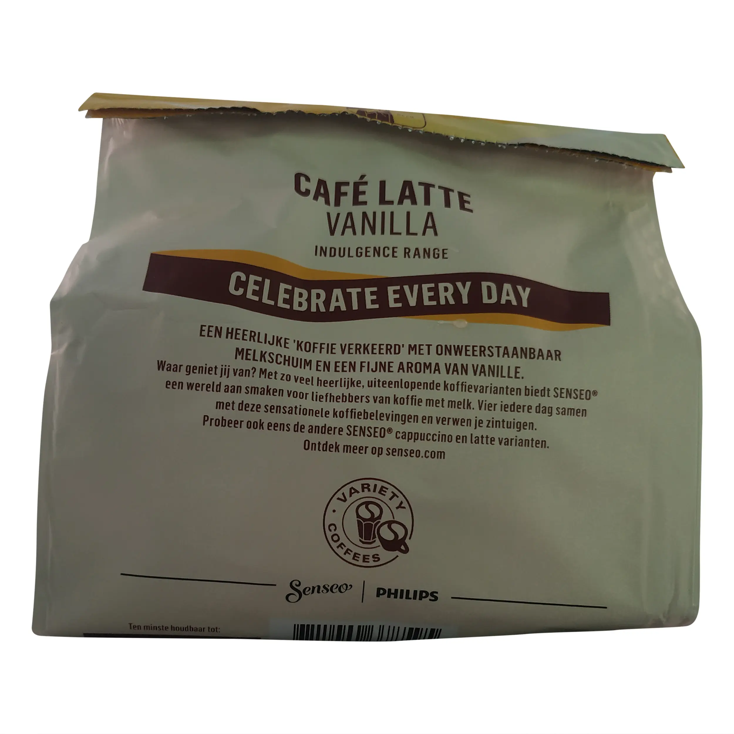 Senseo | Coffee Soft Pods | Senseo Cafe Latte Vanilla Coffee Pods | Cafe Vanilla Latte | 3.24 Ounce Total Weight - Image 3