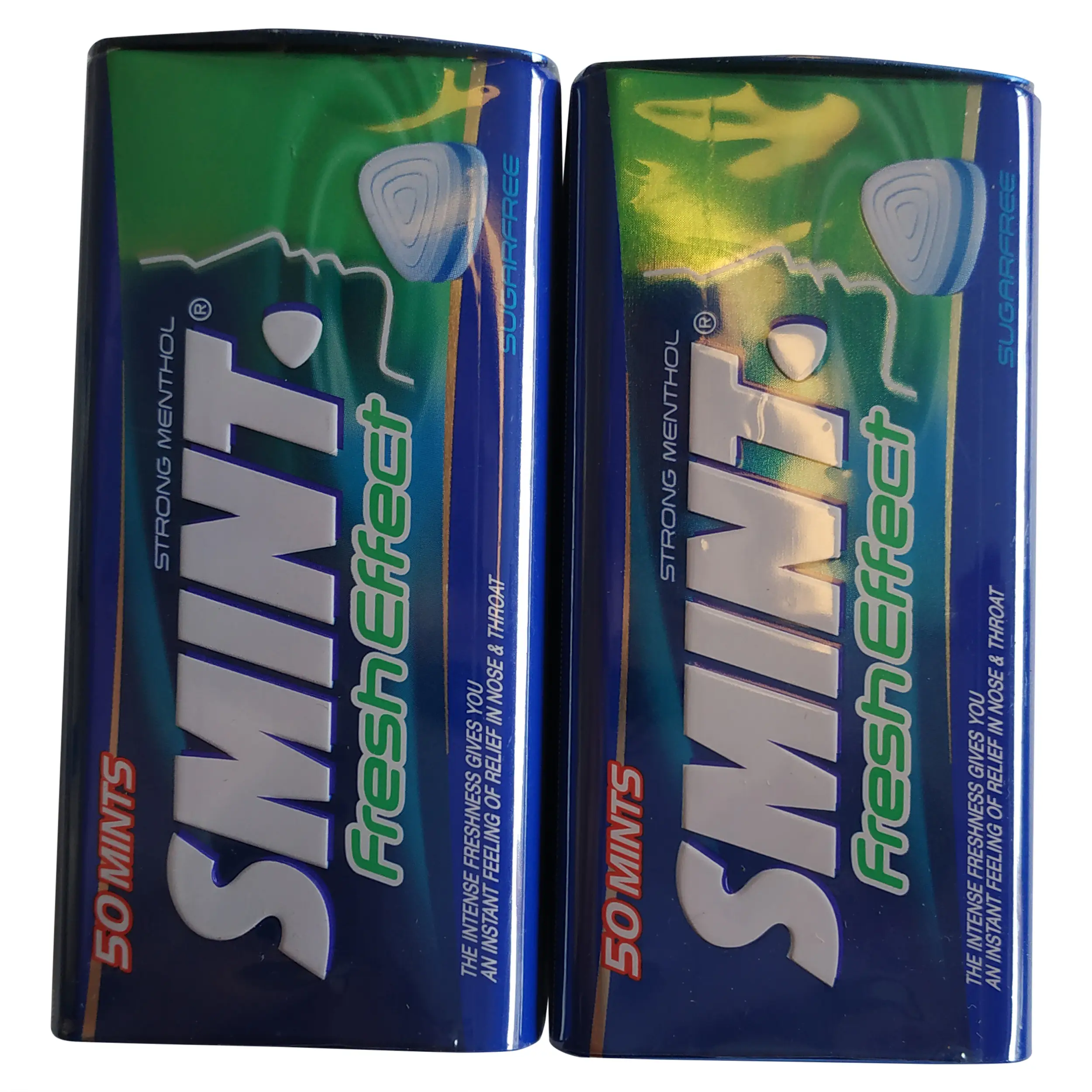 Smint Breath Mints | Smint Fresh Effect Strong Menthol Tin | Pack of 12 Smint breath mints | Sugar Free Mints | Smint Mints | 14 Oz | 420 Gr - Image 2