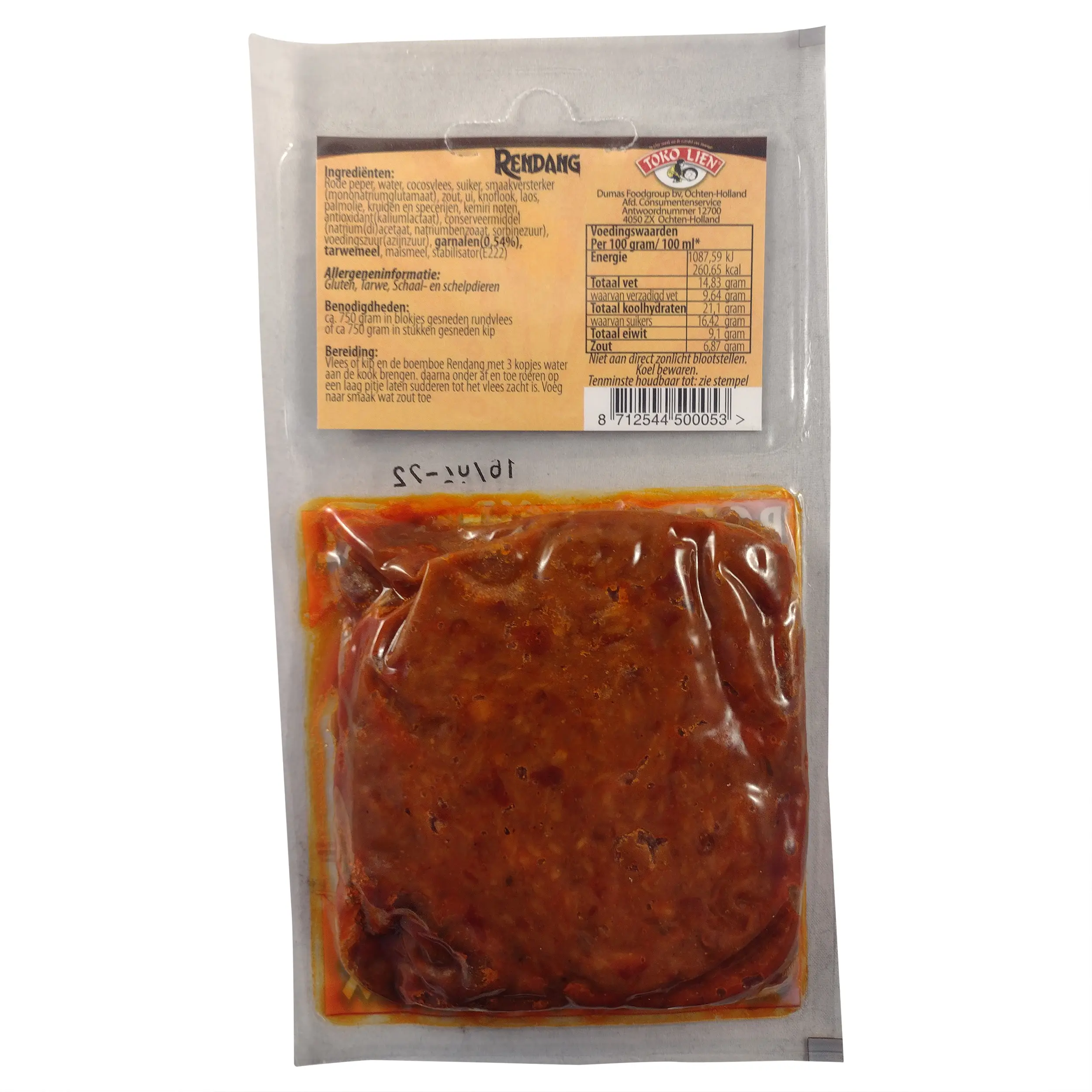 Rendang | Indonesian Food | Rendang Indonesian Spicemix | Indonesian Spices | 3.52 Ounce Total Weight - Image 2