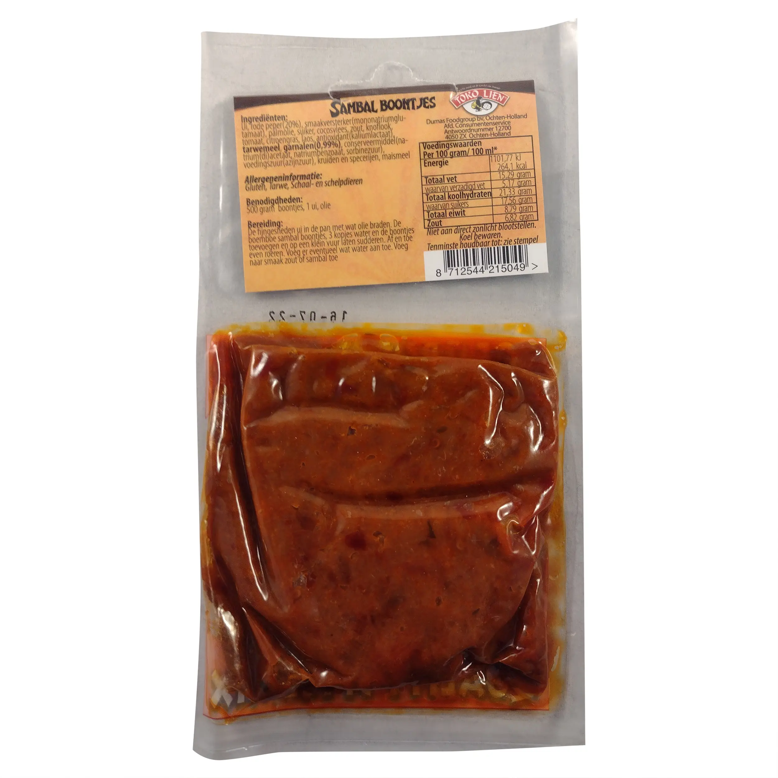 Bumbu | Indonesian Food | Sambal Beans Spice Mix | Sambal | 3.52 Ounce Total Weight - Image 2