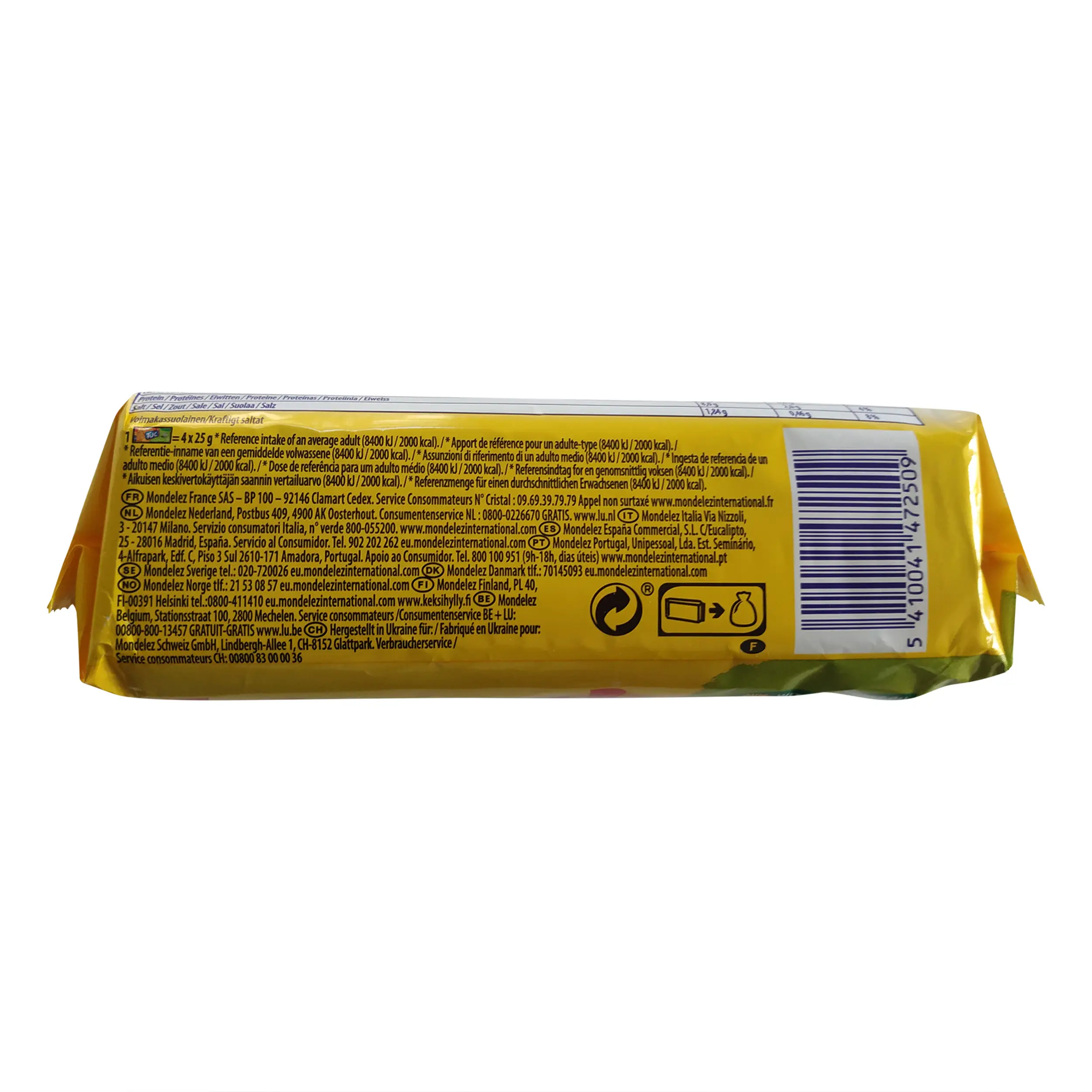 TUC Crackers | TUC Biscuits | Crispy Salted Crackers with Sour Cream & Onion Flavor |  LU Cookies | 3.52 Ounce Total Weight - Image 4