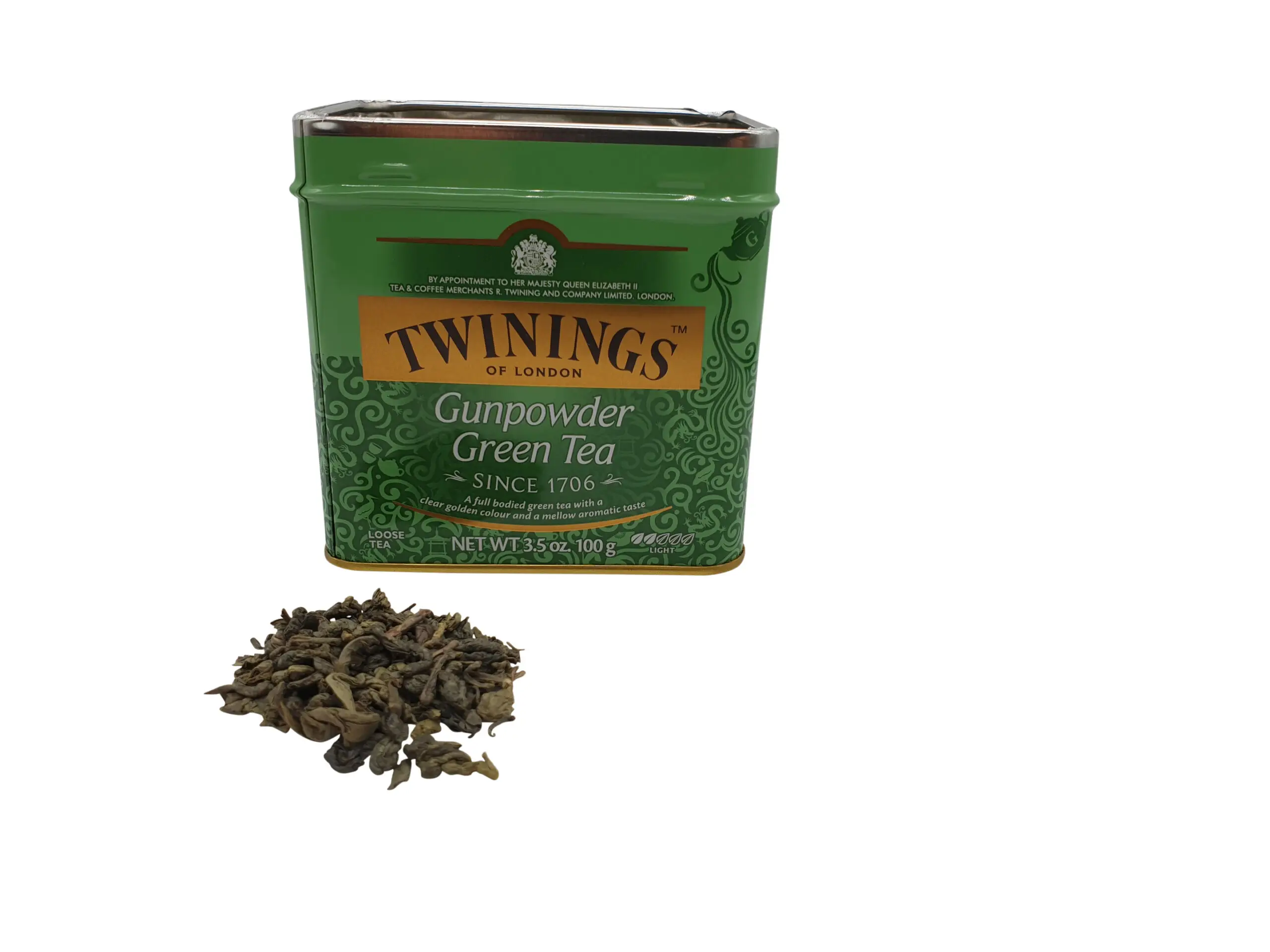 Twinings Green Tea | Gunpowder Green Tea | Twinings Gunpowder Green Tea | Twinings Box  | 3.52 Ounce Total Weight - Image 2