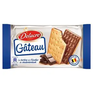 Delacre Cookies | Gâteau Chocolate | Delacre Biscuits | Delacre Belgian Cookies | 7 Ounce Total - Image 2