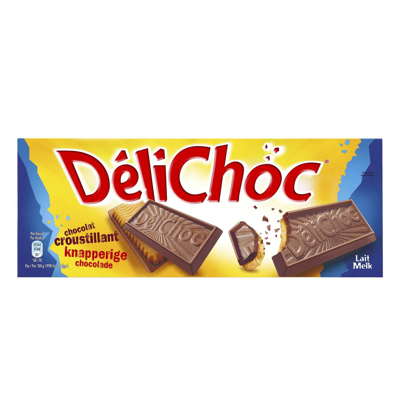 Delacre Cookies | Crunchy Chocolate Milk | Delacre Biscuits | Delacre Belgian Cookies | 5,2 Ounce Total