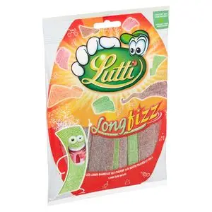 Bonbons Lutti | Longfizz | Bonbons Lutti | Bonbons à la menthe Lutti | 7 onces au total – Image 2
