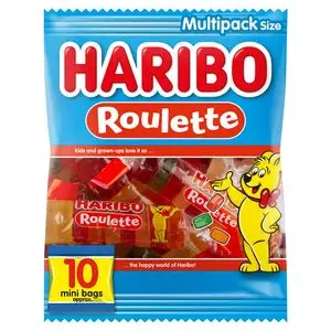 Doces Haribo | Roulette Fruitum 10 unidades | Gomas Haribo | Doces Haribo | 8,8 onças no total - Image 2