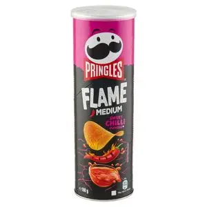 Batatas fritas Pringles | Batatas fritas com sabor a pimenta doce média | Batatas fritas Pringles | Pacotes a granel Pringles | 5,6 onças no total - Image 2