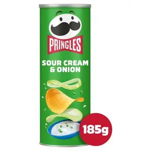 Pringles Chips | Sour Cream & Onion Chips | Pringles Crisps | Pringles Bulk Packs | 6,5 Ounce Total - Image 2