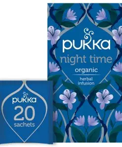 Chá Pukka | Chá Noturno 20 saquinhos | Saquinhos de chá Pukka | Chá Pukka | 0,7 onças no total