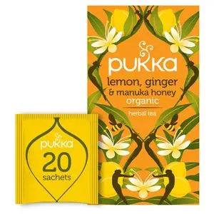 Pukka Tea | Lemon, Ginger & Manuka Honey 20 Tea Bags | Pukka Tea Bags | Tea Pukka | 1,4 Ounce Total - Image 2