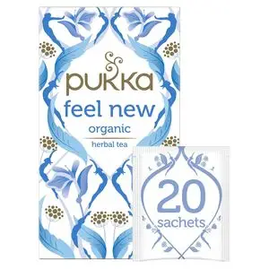 Chá Pukka | Feel New 20 saquinhos de chá | Saquinhos de chá Pukka | Chá Pukka | 1,4 onças no total - Image 2