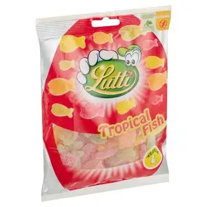 Doces Lutti | Peixes tropicais | Doces Lutti | Pastilhas de menta Lutti | 6,1 onças no total - Image 2
