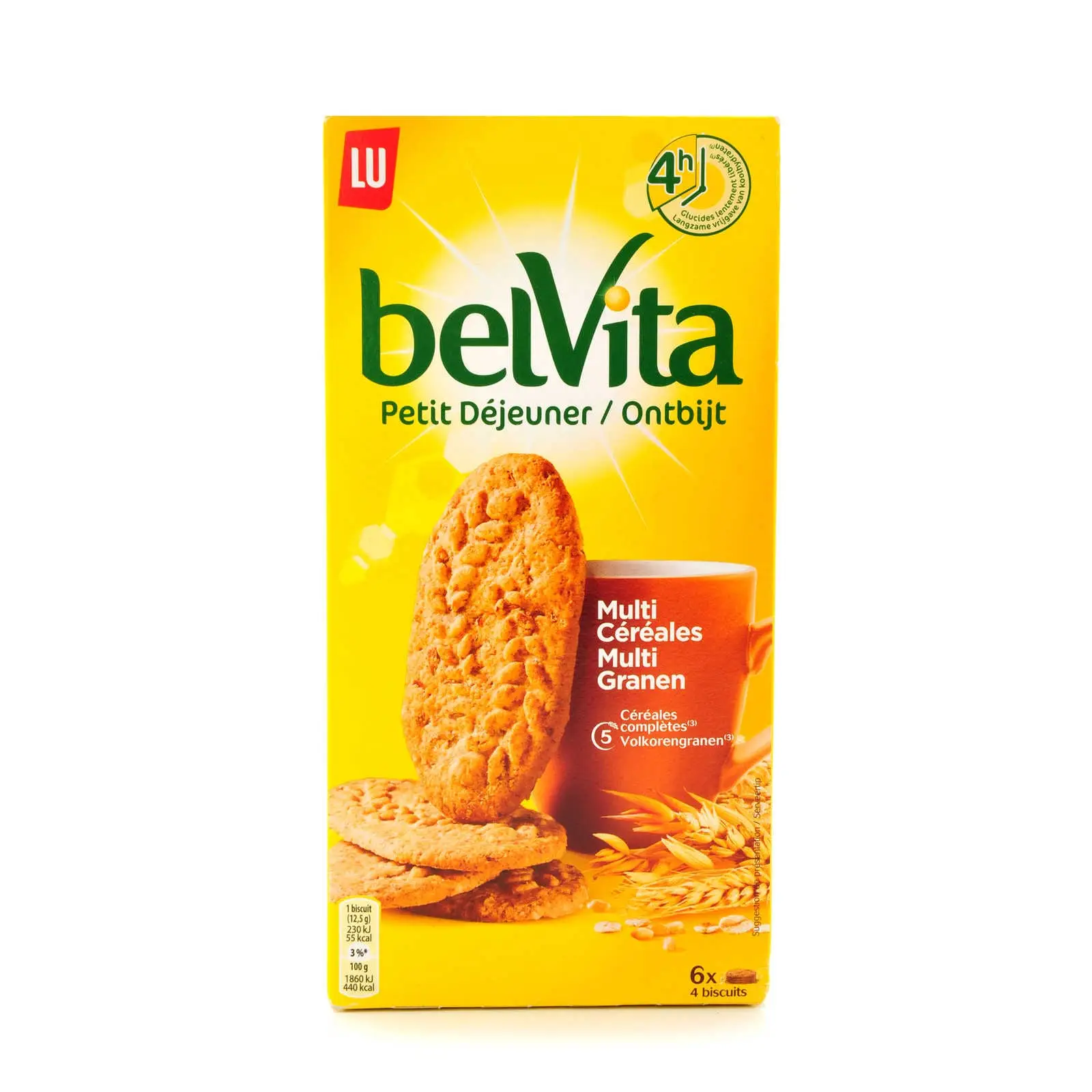Lu Cookies | Belvita Breakfast Cakes Multi-Grains  | Lu Biscuits | Belgian Cookies | 10,5 Ounce Total