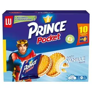 Lu Cookies | Lu Pocket Cookies Vanilla Flavor 10 Bags | Lu Biscuits | Belgian Cookies | 14,1 Ounce Total - Image 2