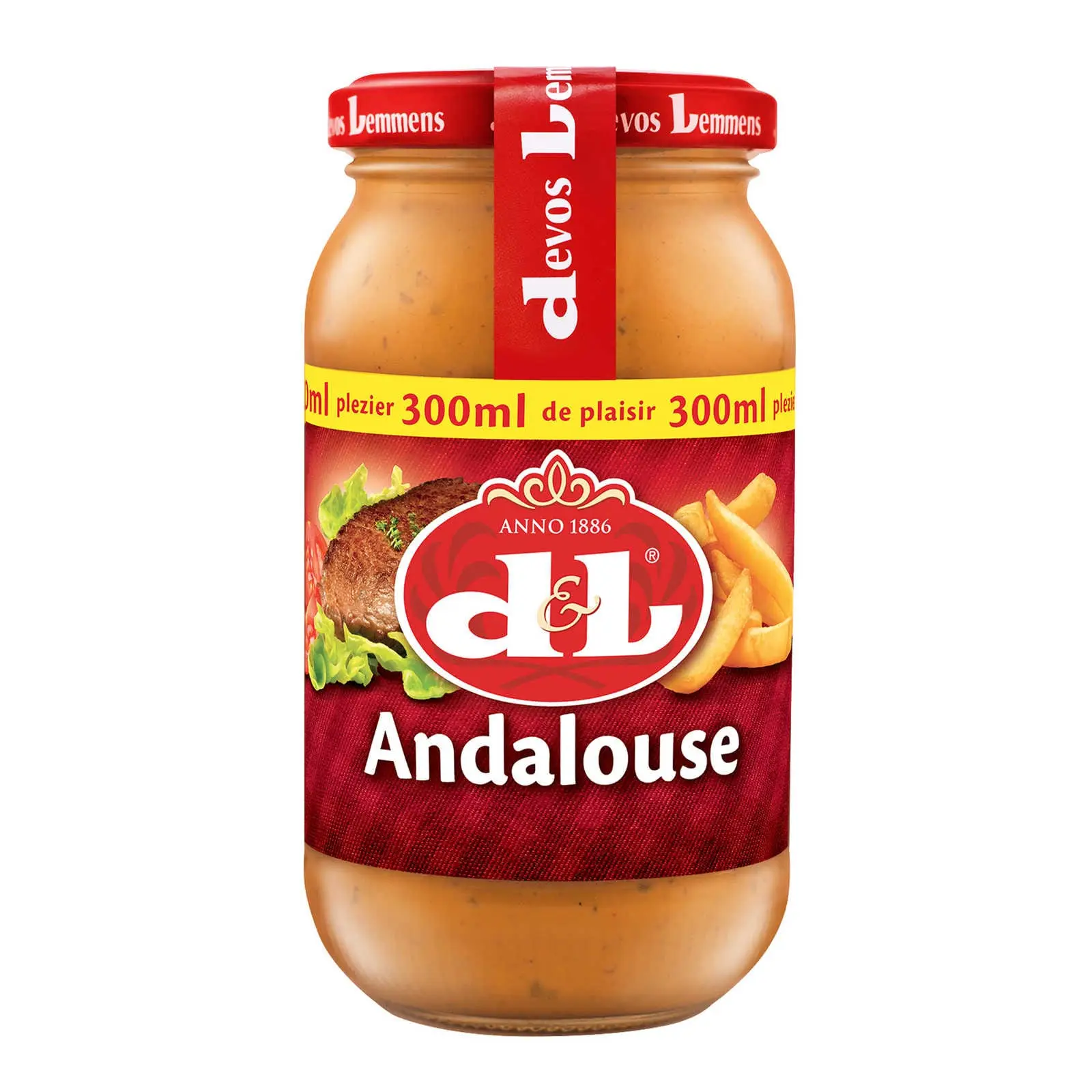 Andalouse Sauce Belgien | Devos Lemmes D&L | 300 ml / 10,5 oz