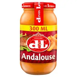 Andalouse Sauce Belgien | Devos Lemmes D&L | 300 ml / 10,5 oz – Bild 2