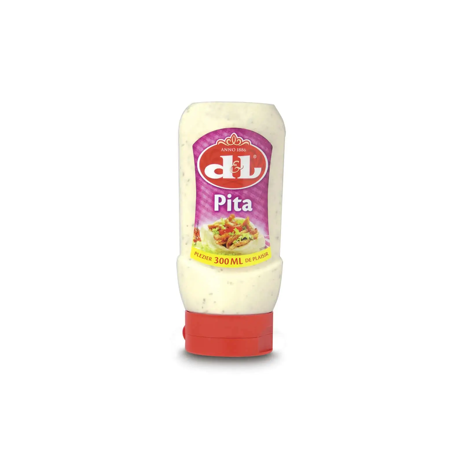 Molho Devos Lemmens | Pita 300 ml | Devos Lemmens | Molho belga | 10,5 onças no total