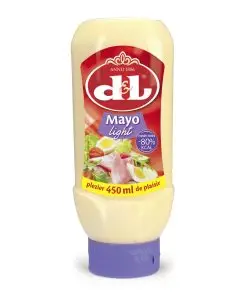Devos Lemmens Sauce | Mayo Light -80 % | Devos Lemmens | Belgische Sauce | 15,8 Unzen insgesamt