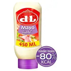 Devos Lemmens Sauce | Mayo Light -80 % | Devos Lemmens | Belgische Sauce | 15,8 Unzen insgesamt – Bild 2