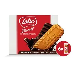 Lotus Cookies | Biscoff Speculoos Milk Chocolate 6X2 Pieces | Lotus Biscuits | Belgian Cookies | 5,7 Ounce Total - Image 2