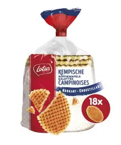 Galletas Lotus | Barquillos de café belgas 18 unidades | Galletas Lotus | Galletas belgas | 15,8 onzas en total
