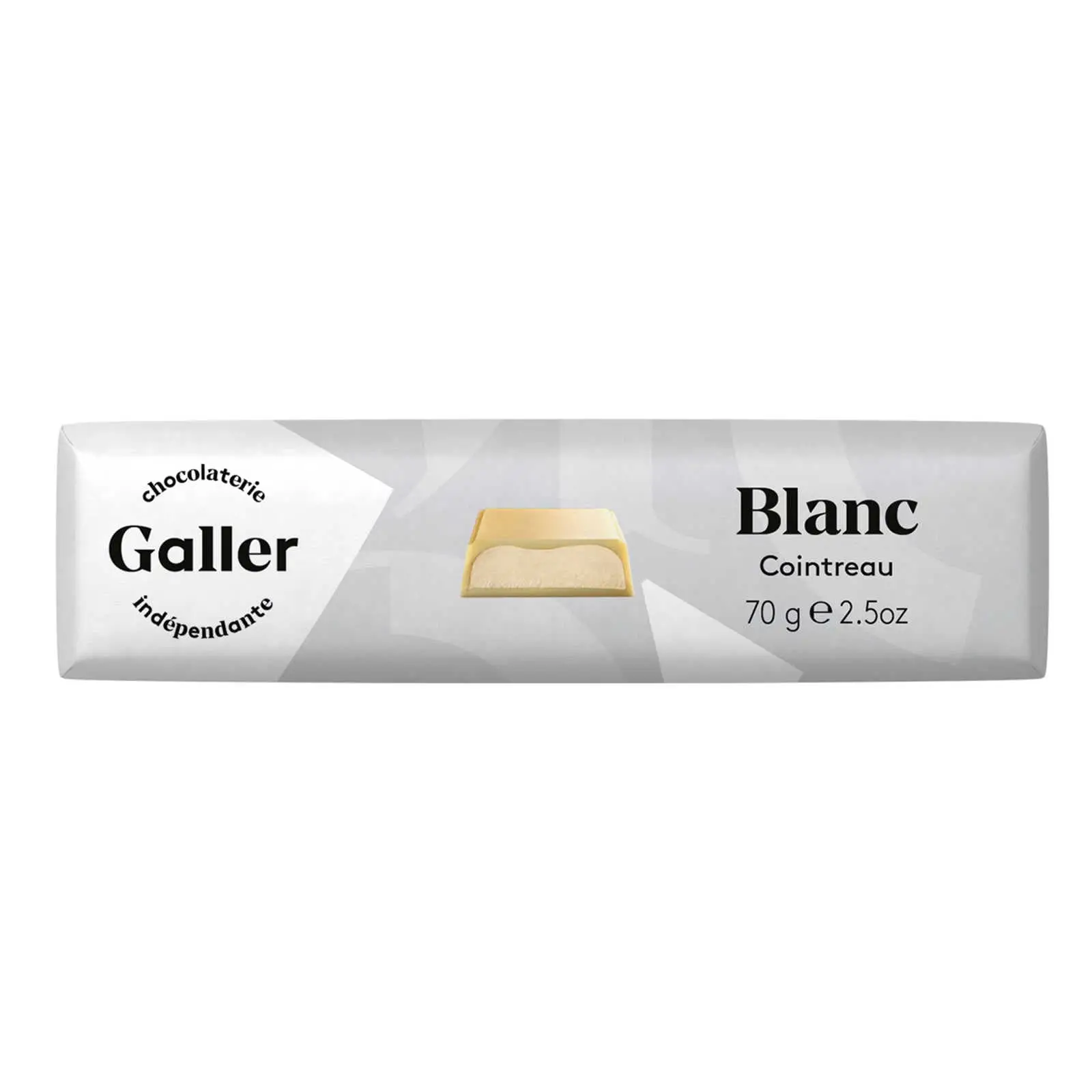 Chocolate Galler Bélgica | Cointreau Branco | Galler Chocolatier | Chocolate Belga | 2,4 onças no total