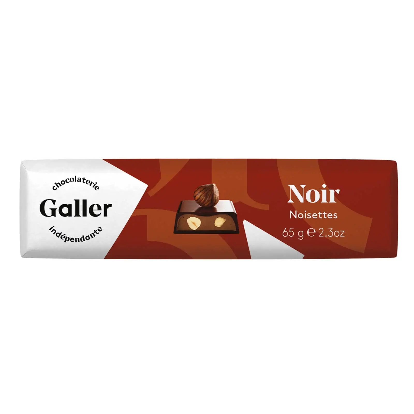 Chocolate Galler Bélgica | Avelãs Puras | Galler Chocolatier | Chocolate Belga | 2,2 onças no total