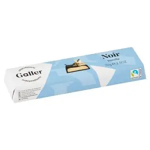 Chocolate Galler Bélgica | Noir Baunilha  | Galler Chocolatier | Chocolate Belga | 2,4 onças no total - Image 2